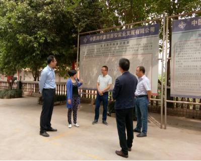 远东国际租赁公司到宜庆项目实地考察