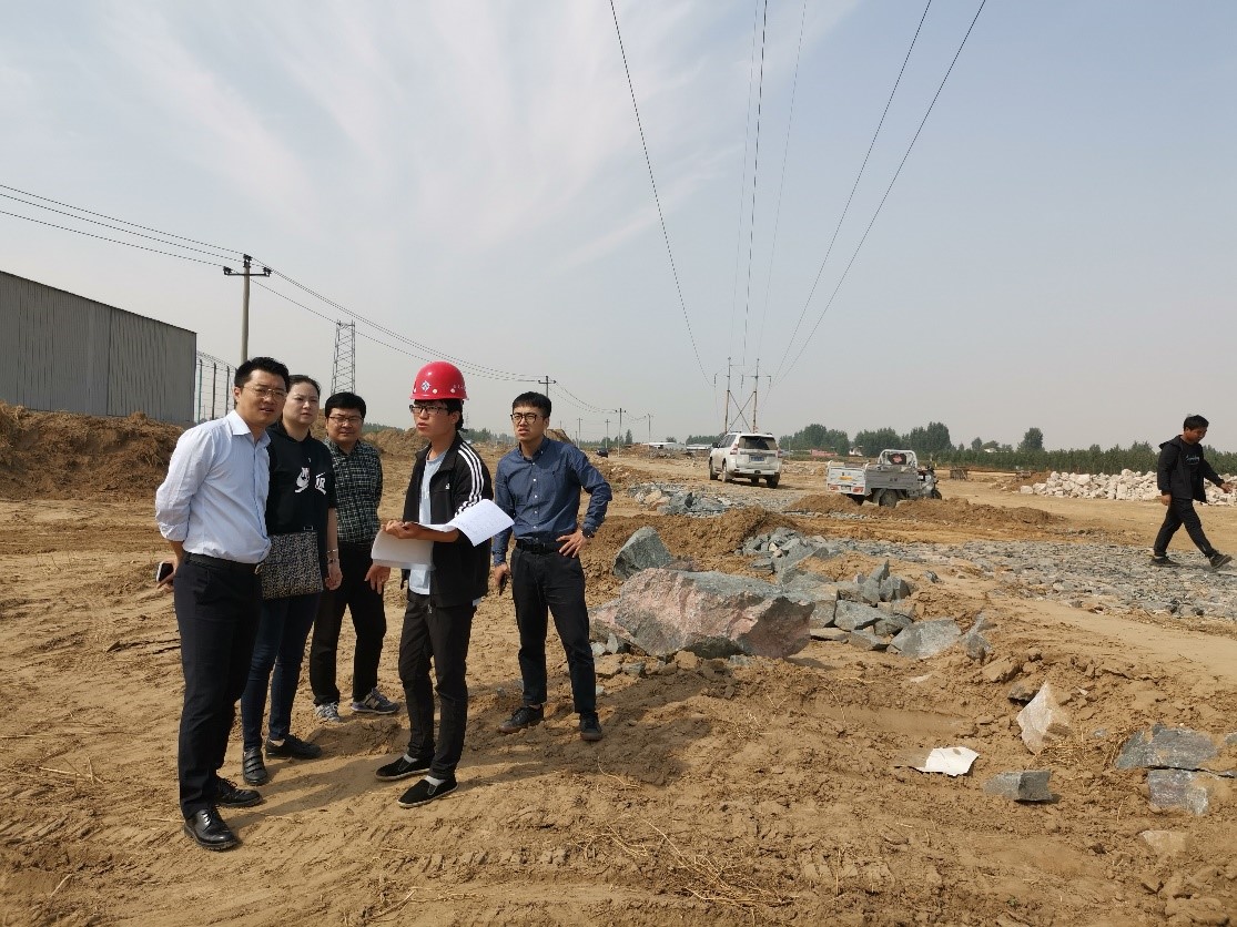 工程技术中心前往滦县项目推进信息化建设工作