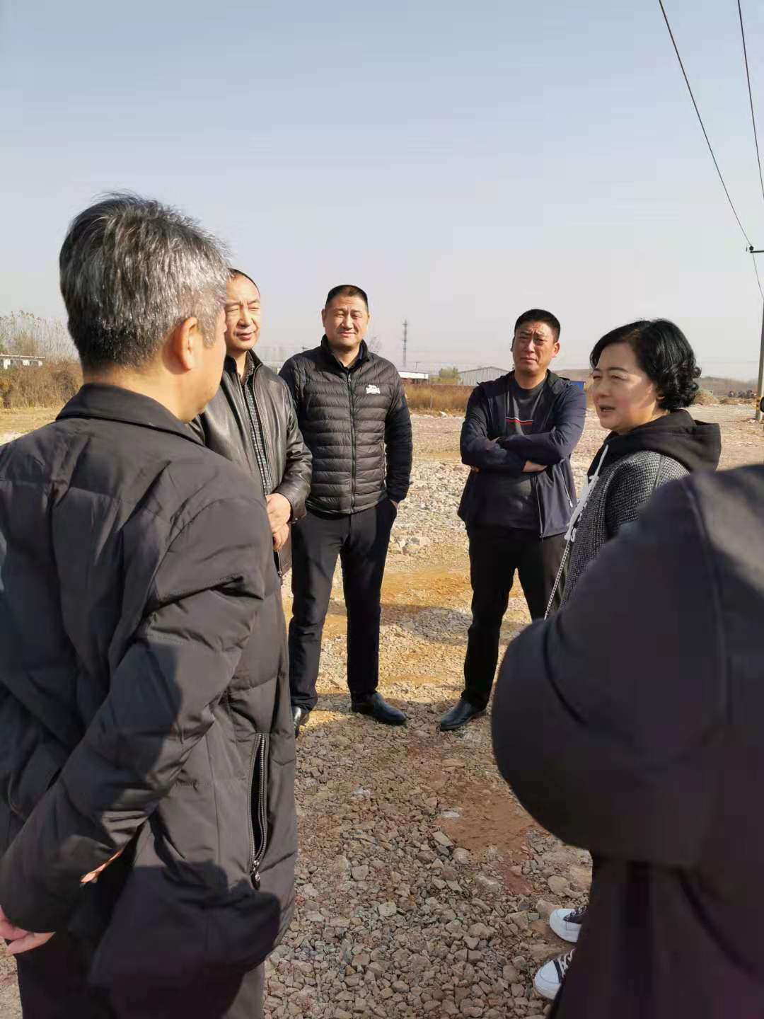 唐山市建管处来赤曹国道项目安全检查